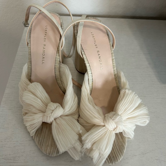 Loeffler Randall Camellia Bow Heels - Picture 2 of 4